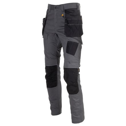 Męskie spodnie robocze CAT Trade Pocket 34/34 Czarne Męskie spodnie robocze CAT Trade Pocket 34/34 Czarne
