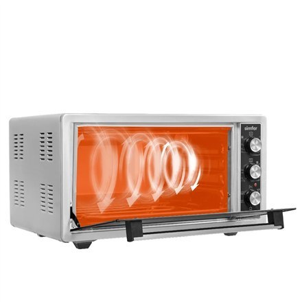 Piekarnik Simfer Midi M 4543 TURBO 45 l, elektryczny, mechaniczny, stal nierdzewna Piekarnik Simfer Midi M 4543 TURBO 45 l, elektryczny, mechaniczny, stal nierdzewna