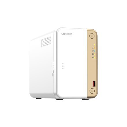 QNAP 2-Bay desktop NAS TS-262-4G N4505 2-rdzeniowy, częstotliwość procesora 2,9 GHz, 4 GB, 1x HDMI 2.0; 2 x M.2 2280 PCIe Gen 3 QNAP 2-Bay desktop NAS TS-262-4G N4505 2-rdzeniowy, częstotliwość procesora 2,9 GHz, 4 GB, 1x HDMI 2.0; 2 x M.2 2280 PCIe Gen 3