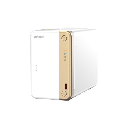 QNAP 2-Bay desktop NAS TS-262-4G N4505 2-rdzeniowy, częstotliwość procesora 2,9 GHz, 4 GB, 1x HDMI 2.0; 2 x M.2 2280 PCIe Gen 3 QNAP 2-Bay desktop NAS TS-262-4G N4505 2-rdzeniowy, częstotliwość procesora 2,9 GHz, 4 GB, 1x HDMI 2.0; 2 x M.2 2280 PCIe Gen 3