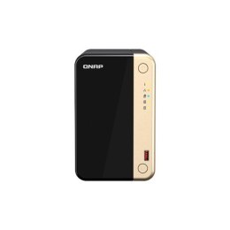 QNAP 2-Bay desktop NAS TS-264-8G N5095 4-rdzeniowy, częstotliwość procesora 2,9 GHz, 8 GB, 1x HDMI 2.0; 2 x M.2 2280 PCIe Gen 3