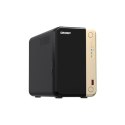 QNAP 2-Bay desktop NAS TS-264-8G N5095 4-rdzeniowy, częstotliwość procesora 2,9 GHz, 8 GB, 1x HDMI 2.0; 2 x M.2 2280 PCIe Gen 3