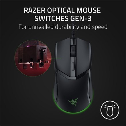 Razer Gaming Mouse Cobra Wired, 8500 DPI, czarna Razer Gaming Mouse Cobra Wired, 8500 DPI, czarna