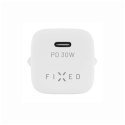 Stała ładowarka podróżna Mini USB-C Szybkie ładowanie, biała, 30 W