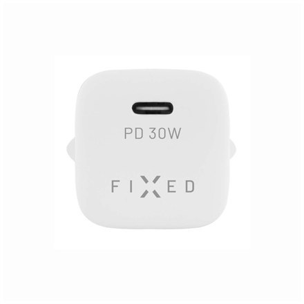 Stała ładowarka podróżna Mini USB-C Szybkie ładowanie, biała, 30 W Stała ładowarka podróżna Mini USB-C Szybkie ładowanie, biała, 30 W