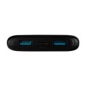 Stały Power Bank Zen 10000 mAh, Czarny