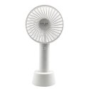 Adler Fan AD 7331w Portable Mini Fan USB, Number of speeds 3, 4.5 W, Diameter 9 cm, White
