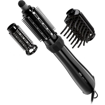 Braun Satin Hair 5 airstyler AS 530 Barrel diameter 29; 39 mm, Number of heating levels 3, 1000 W, Black Braun Satin Hair 5 airstyler AS 530 Barrel diameter 29; 39 mm, Number of heating levels 3, 1000 W, Black