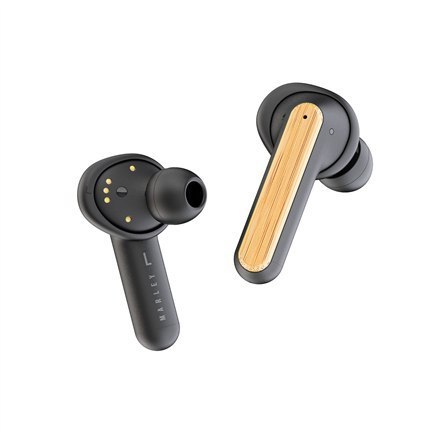 Marley Redemption ANC Earphones, In-Ear, Wireless, Microphone, Black