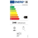 Zamrażarka Candy CVIOUS514FWHE Klasa efektywności energetycznej F, wolnostojąca, pionowa, wysokość 145,5 cm, całkowita po