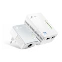 Zestaw adapterów sieciowych TP-LINK TL-WPA4220 KIT 10/100 Mbit/s, 2 porty Ethernet LAN (RJ-45), 802.11n, 2.4GHz, prędkość transm
