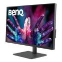 Benq USB-C Monitor PD3205U 31.5 ", IPS, UHD, 3840 x 2160, 16:9, 5 ms, 350 cd/m2, Czarny, 60 Hz, Ilość portów HDMI 1