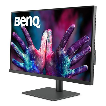 Benq USB-C Monitor PD3205U 31.5 ", IPS, UHD, 3840 x 2160, 16:9, 5 ms, 350 cd/m2, Czarny, 60 Hz, Ilość portów HDMI 1 Benq USB-C Monitor PD3205U 31.5 ", IPS, UHD, 3840 x 2160, 16:9, 5 ms, 350 cd/m2, Czarny, 60 Hz, Ilość portów HDMI 1