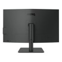 Benq USB-C Monitor PD3205U 31.5 ", IPS, UHD, 3840 x 2160, 16:9, 5 ms, 350 cd/m2, Czarny, 60 Hz, Ilość portów HDMI 1