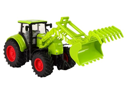 Traktor Napęd Frykcyjny Duże Koła Zielony Traktor Napęd Frykcyjny Duże Koła Zielony