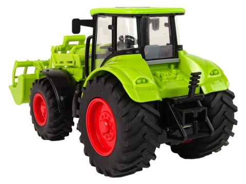 Traktor Napęd Frykcyjny Duże Koła Zielony Traktor Napęd Frykcyjny Duże Koła Zielony