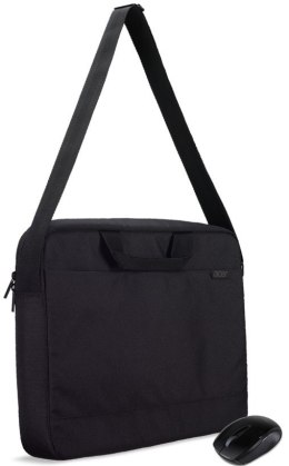 Acer Notebook Starter Kit ABG960 Black, pasek na ramię, Messenger - Briefcase, 15.6 