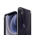 Apple iPhone 12 Czarny, 6.1 ", XDR OLED, 2532 x 1170 pikseli, Apple, A14 Bionic, Wewnętrzna pamięć RAM 4 GB, 64 GB, Single SIM,