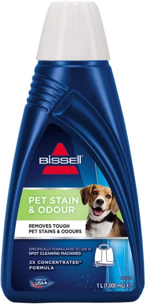 Bissell Pet Stain & Odour formuła do czyszczenia punktowego 1000 ml, 1 szt. Bissell Pet Stain & Odour formuła do czyszczenia punktowego 1000 ml, 1 szt.
