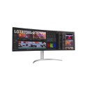 LG 49WQ95C-W 49" UltraWide Curved LED Monitor 5120x1440/400cd/m2/5ms/ HDMI USB Typ C Display Port
