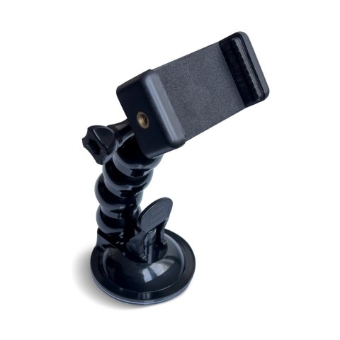 Uchwyt z przyssawką do kamery sportowej GoPro DJI Insta360 SJCam Eken + adapter do smartfona Uchwyt z przyssawką do kamery sportowej GoPro DJI Insta360 SJCam Eken + adapter do smartfona