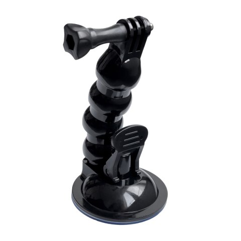 Uchwyt z przyssawką do kamery sportowej GoPro DJI Insta360 SJCam Eken + adapter do smartfona Uchwyt z przyssawką do kamery sportowej GoPro DJI Insta360 SJCam Eken + adapter do smartfona
