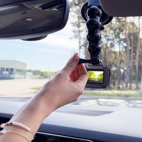 Uchwyt z przyssawką do kamery sportowej GoPro DJI Insta360 SJCam Eken + adapter do smartfona Uchwyt z przyssawką do kamery sportowej GoPro DJI Insta360 SJCam Eken + adapter do smartfona