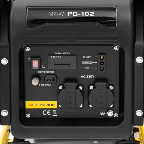 Agregat prądotwórczy inwertorowy generator prądu 5 l 230 V 3200 W AVR Agregat prądotwórczy inwertorowy generator prądu 5 l 230 V 3200 W AVR