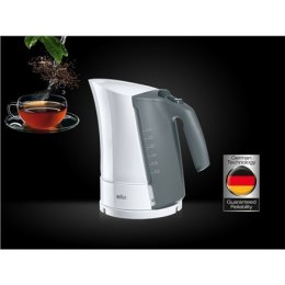 Braun Czajnik WK500 MultiQuick 5 Standard, 3000 W, 1,7 L, tworzywo sztuczne, podstawa obrotowa 360°, biały/szary