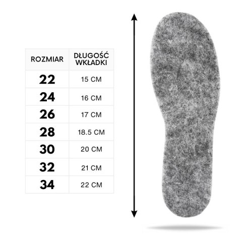 R. 32 - WKŁADKI DZIECIĘCE FELT BASIC 6.5 MM 14W32 PAOLO PERUZZI R. 32 - WKŁADKI DZIECIĘCE FELT BASIC 6.5 MM 14W32 PAOLO PERUZZI