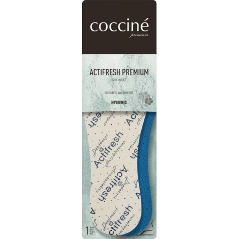 WKŁADKI ODŚWIEŻAJĄCE DO BUTÓW ACTIFRESH PREMIUM COCCINE r.37 103023 WKŁADKI ODŚWIEŻAJĄCE DO BUTÓW ACTIFRESH PREMIUM COCCINE r.37 103023