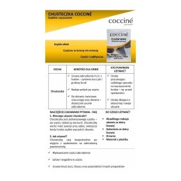 CHUSTECZKI CZYSZCZĄCE DO BUTÓW 15szt. COCCINE 99992-15ZES