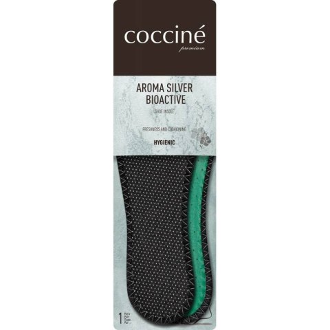 COCCINE WKŁADKI ANTYBAKTERYJNE AROMA SILVER r.39 COCCINE WKŁADKI ANTYBAKTERYJNE AROMA SILVER r.39