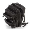 CZARNY PLECAK TREKKINGOWY TAKTYCZNY WODOODPORNY 4076-BL