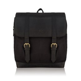 DUŻY MĘSKI PLECAK VINTAGE PAOLO PERUZZI T-29-BL