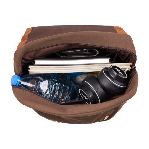 DUŻY MĘSKI PLECAK VINTAGE PAOLO PERUZZI T-29-BR