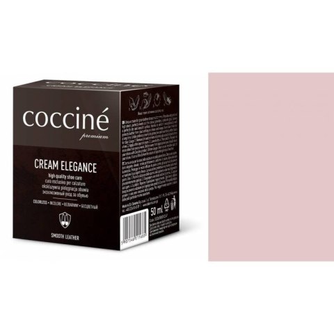 PASTA DO BUTÓW KREM SKÓRY GŁADKIEJ CREAM ELEGANCE BEŻ RÓŻANY 50 ML PASTA DO BUTÓW KREM SKÓRY GŁADKIEJ CREAM ELEGANCE BEŻ RÓŻANY 50 ML