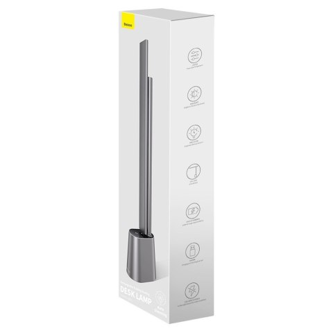 Biurkowa nocna lampka LED Smart Eye bezprzewodowa 2200mAh - szary Biurkowa nocna lampka LED Smart Eye bezprzewodowa 2200mAh - szary
