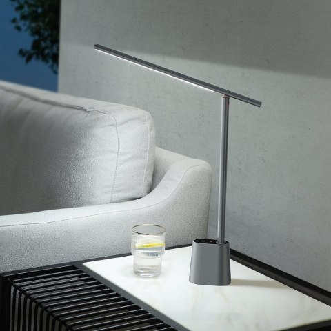 Biurkowa nocna lampka LED Smart Eye bezprzewodowa 2200mAh - szary Biurkowa nocna lampka LED Smart Eye bezprzewodowa 2200mAh - szary