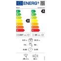 Pralka Bosch WDU8H542SN Klasa efektywności energetycznej A, Ładowanie od przodu, Pojemność prania 10 kg, 1400 obr/min, Głębokość