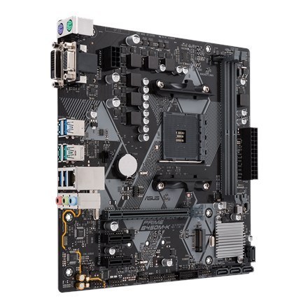 Asus PRIME B450M-K II Gniazda pamięci 2, Chipset AMD B, Rodzina procesorów AMD, Micro ATX, DDR4, Gniazdo procesora AM4 Asus PRIME B450M-K II Gniazda pamięci 2, Chipset AMD B, Rodzina procesorów AMD, Micro ATX, DDR4, Gniazdo procesora AM4