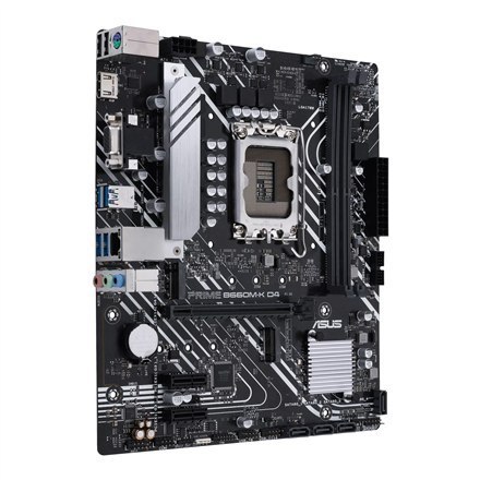 Asus PRIME B660M-K D4 Processor family Intel, Processor socket LGA1700, DDR4 DIMM, Memory slots 2, Supported hard disk drive in Asus PRIME B660M-K D4 Processor family Intel, Processor socket LGA1700, DDR4 DIMM, Memory slots 2, Supported hard disk drive in