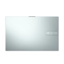 Asus Vivobook Go 15 OLED E1504FA-L1253W Green Grey, 15.6", OLED, FHD, 1920 x 1080 px, Błyszczący, AMD Ryzen 5, 7520U, 8 GB, LPDD