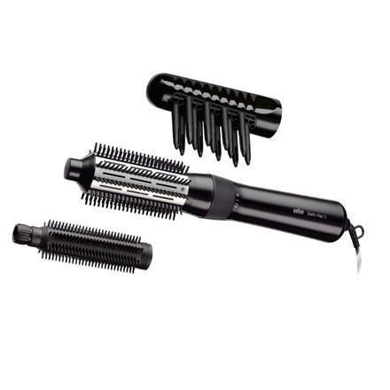 Braun Satin Hair 3 AS 330 Gwarancja 24 miesiące(y), Liczba poziomów grzania 2, Ceramiczny system grzewczy, 400 W, Czarny, Niebie Braun Satin Hair 3 AS 330 Gwarancja 24 miesiące(y), Liczba poziomów grzania 2, Ceramiczny system grzewczy, 400 W, Czarny, Niebie