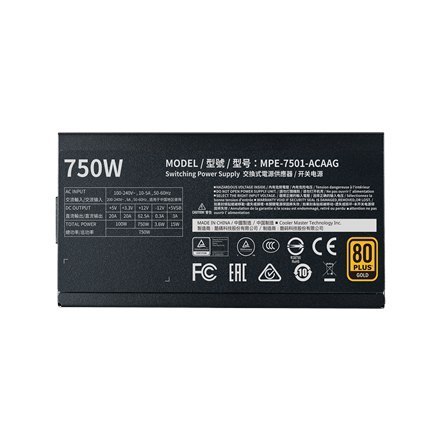 Cooler Master MPE-7501-AFAAG 750 W Cooler Master MPE-7501-AFAAG 750 W