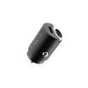 FIXED Podwójna ładowarka samochodowa USB-C 30 W, czarna