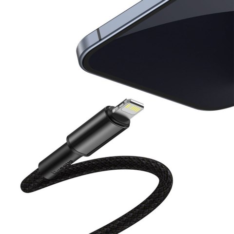 Kabel przewód do iPhone USB-C - Lightning szybkie ładowanie 20W 1m - czarny Kabel przewód do iPhone USB-C - Lightning szybkie ładowanie 20W 1m - czarny