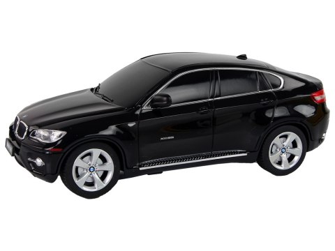Auto R/C Bmw X6 1:24 Rastar Czarne Auto R/C Bmw X6 1:24 Rastar Czarne