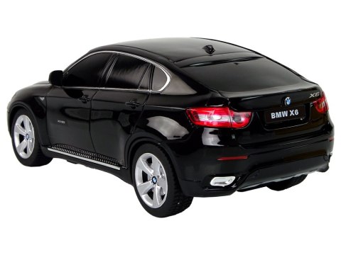 Auto R/C Bmw X6 1:24 Rastar Czarne Auto R/C Bmw X6 1:24 Rastar Czarne