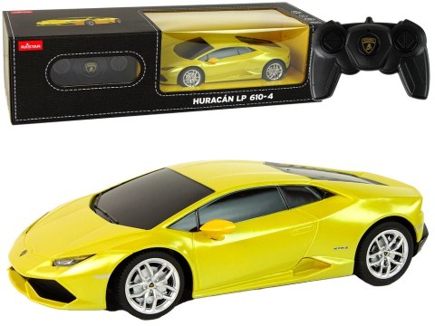 Auto R/C Lamborghini Huracan 1:24 Rastar Żółty Auto R/C Lamborghini Huracan 1:24 Rastar Żółty